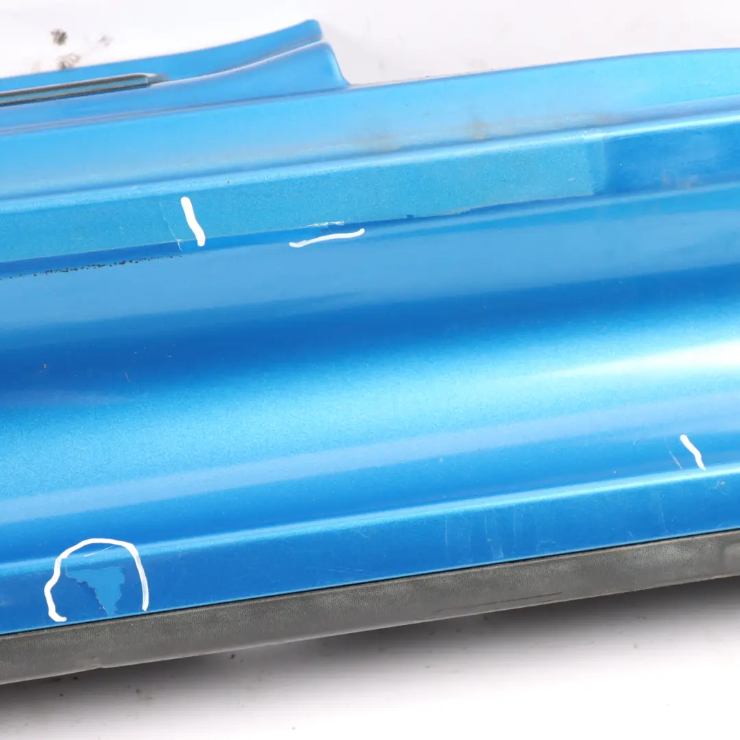 Mini R56 R57 JCW Left Door N/S Sill Skirt Side Trim Laser Blue Metallic - A59