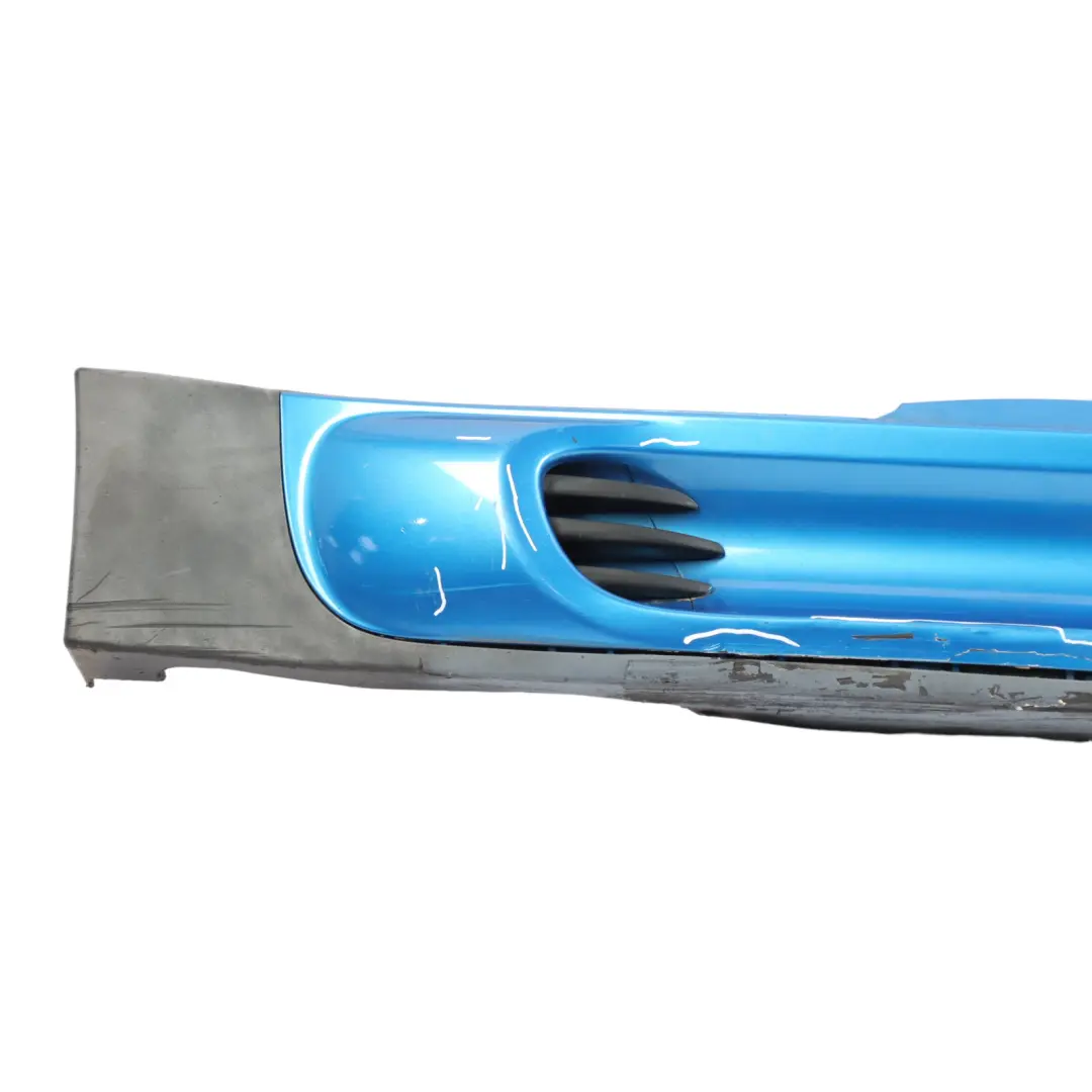Mini R56 R57 JCW Right Door O/S Sill Skirt Side Laser Blue Metallic - A59