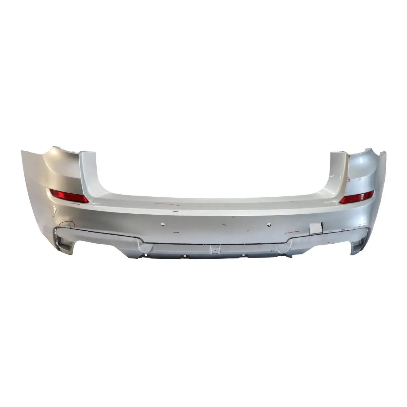 Bumper Rear BMW F07 GT Complete Trim Panel Titansilber Silver Metallic - 354