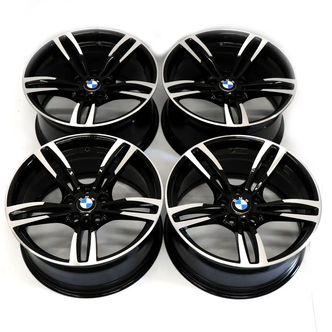 BMW F80 M3 F82 M4 Juego Llantas Aleación 19" M Doble Radio 437 2284755 2284756