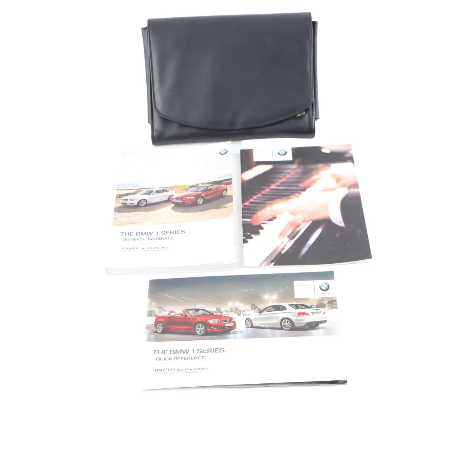 BMW E82 E88 Owner's Handbook Reference Book Wallet Case Set 2606782