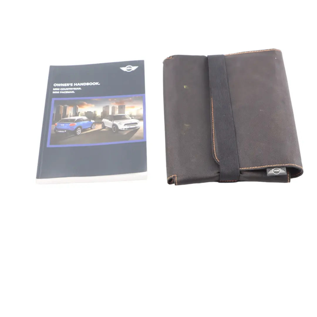 Mini Paceman R61 Owner's Handbook Pouch Wallet Case Set 2919020