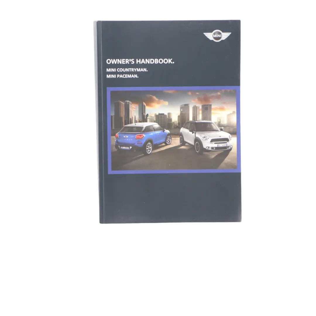 Mini Paceman R61 Owner's Handbook Pouch Wallet Case Set 2919020