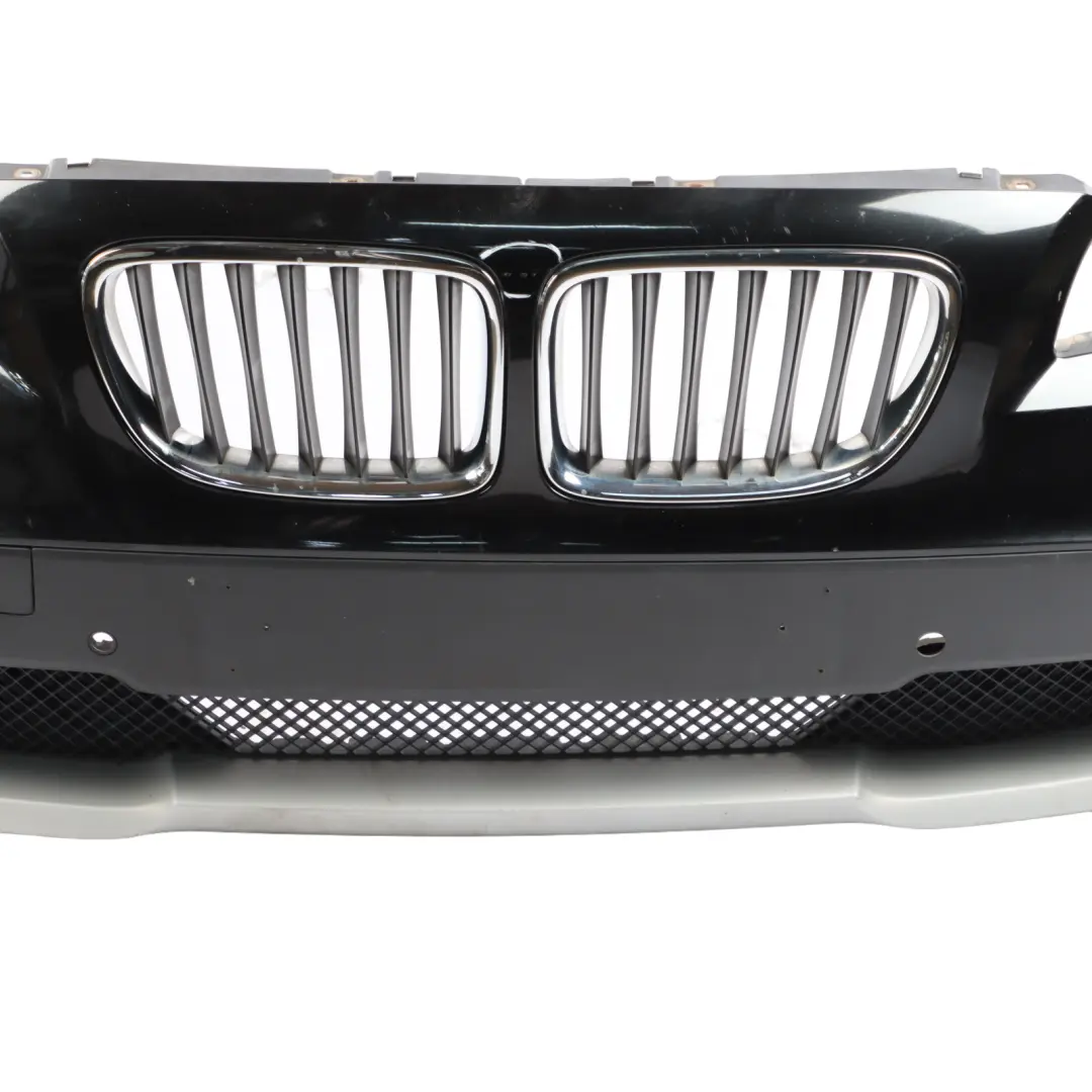 BMW X1 E84 Front Bumper Cover PDC Panel Black Sapphire Metallic - 475