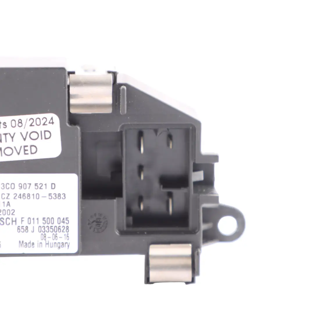 Skoda Octavia II Heizung Gebläsewiderstand Modul Steuergerät ECU 3C0907521D