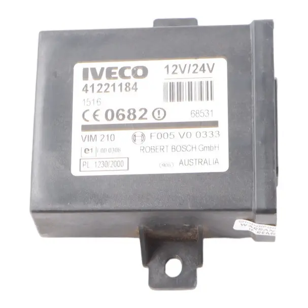 Iveco Eurocargo 75E15 Immobilizer Control Module Unit ECU 41221184