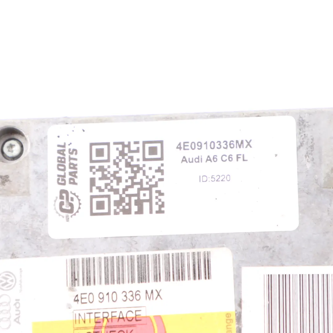 Audi A6 C6 Moduł Bluetooth ECU 4E0910336MX