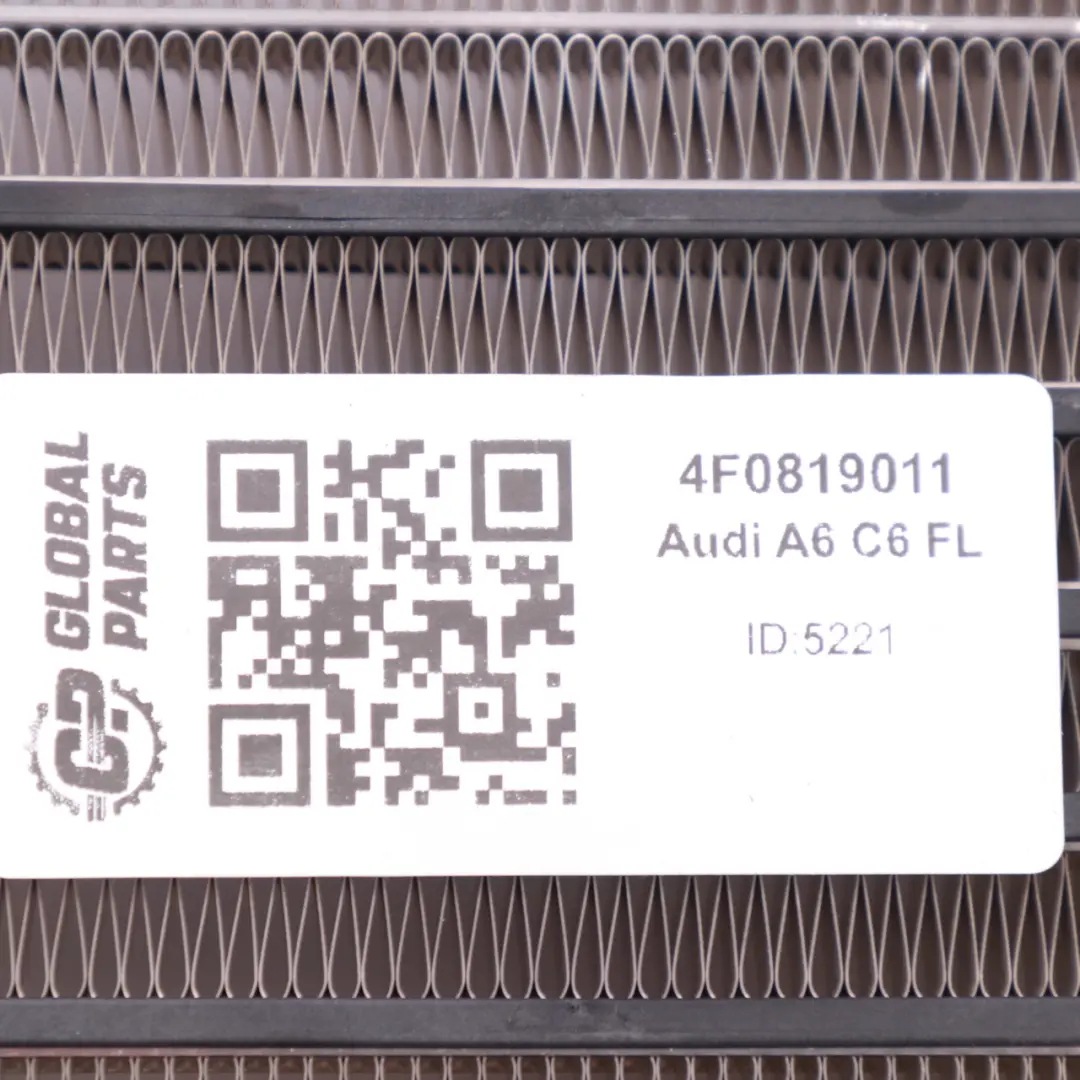 Audi A6 C6 Calentador auxiliar eléctrico adicional Booster 4F0819011