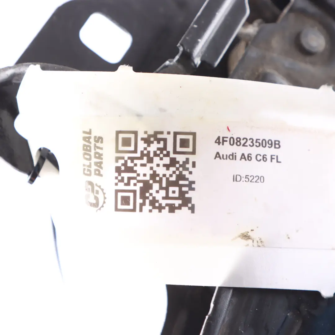 Audi A6 C6 FL Capó delantero del motor pestillo de bloqueo 4F0823509B