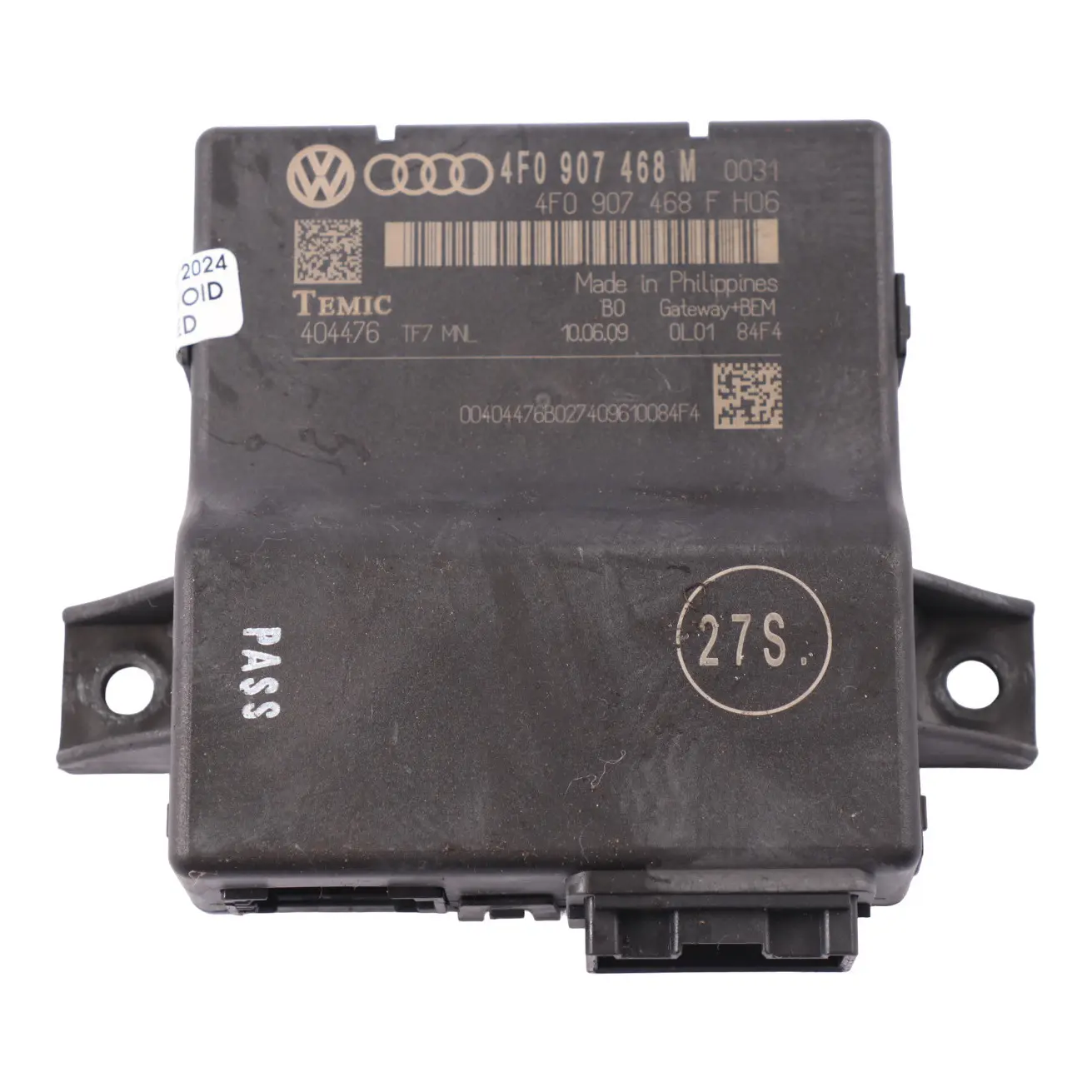 Audi A6 C6 Diagnostic Interface Gateway Module ECU Control Unit 4F0907468M