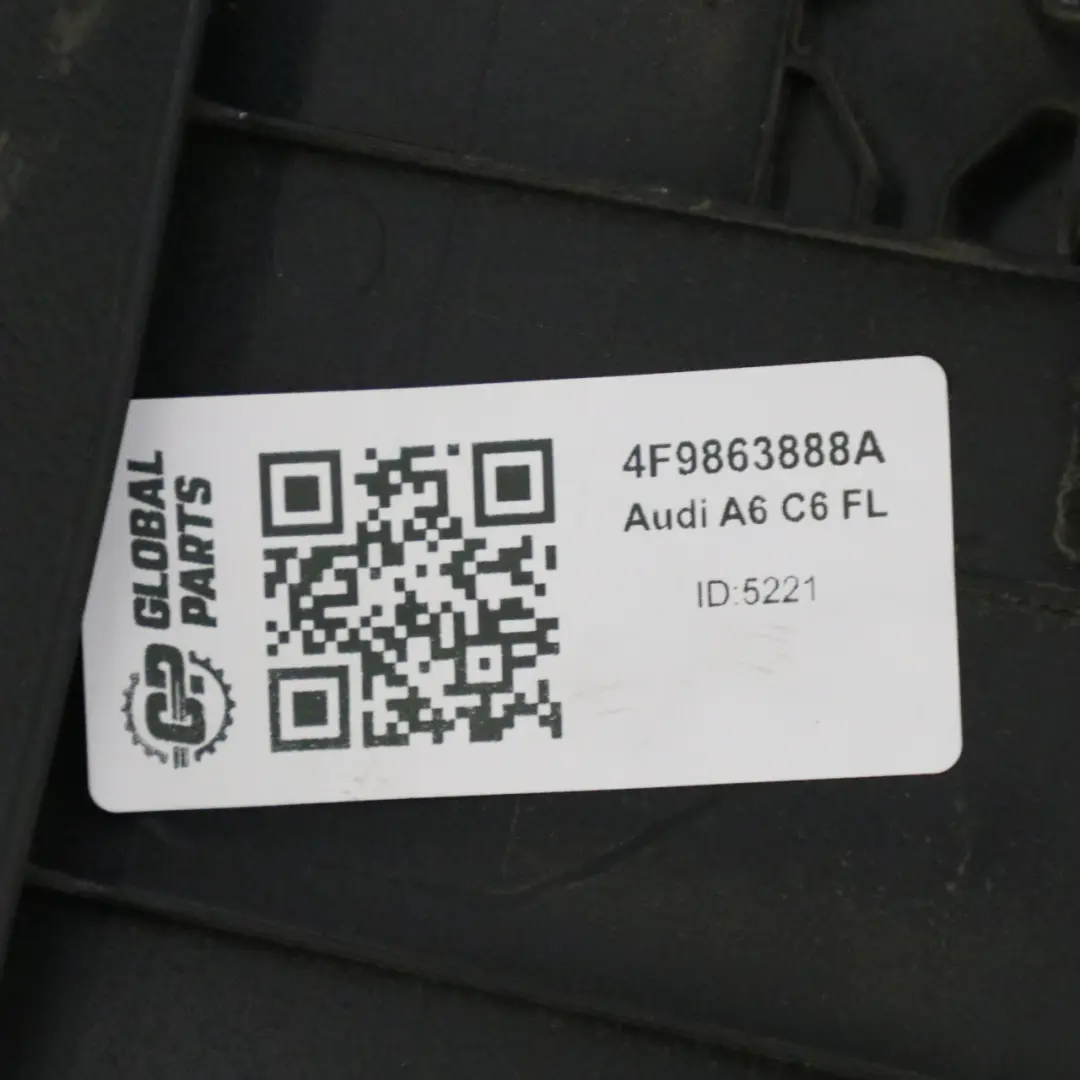 Audi A6 C6 Avant Tapa embellecedora del maletero trasero derecho 4F9863888A