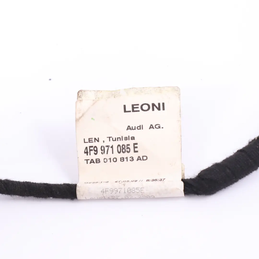 Audi A6 C6 Parachoques trasero PDC Cableado Loom Sensor aparcamiento 4F9971085E