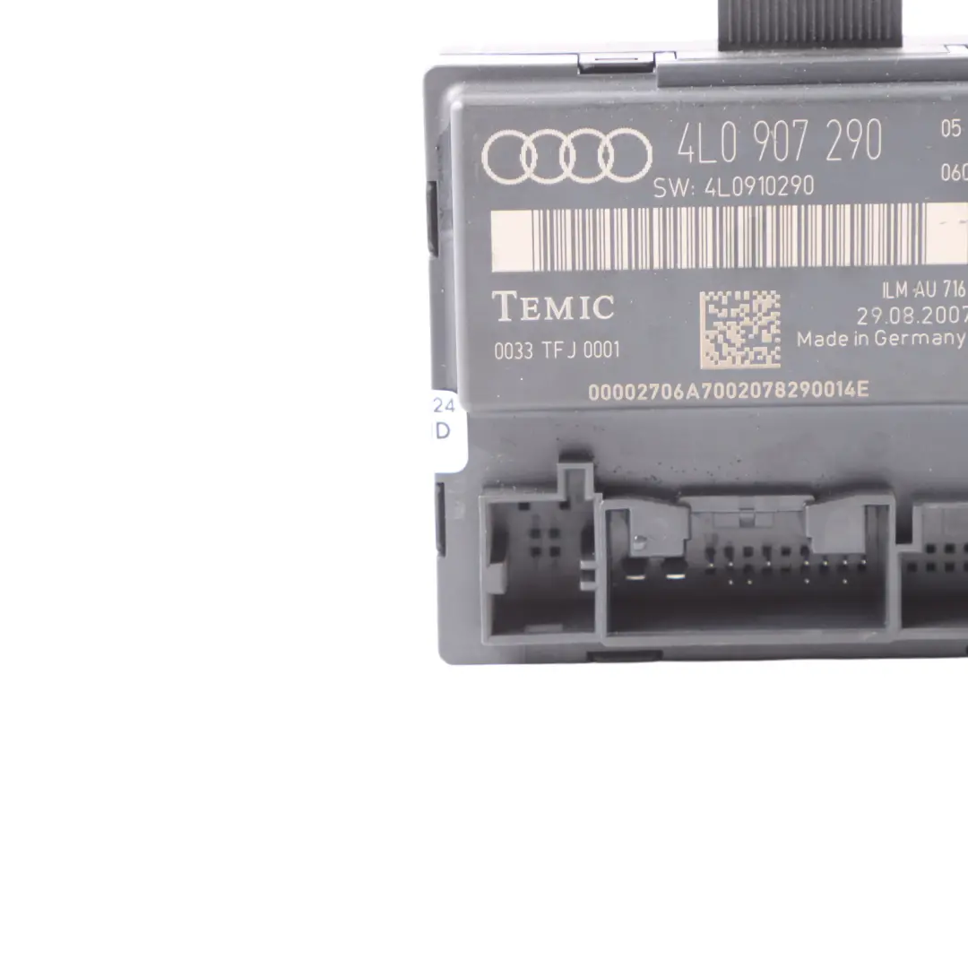 Audi Q7 4L Gateway Módulo de Conveniencia Unidad de Control ECU 4L0907290