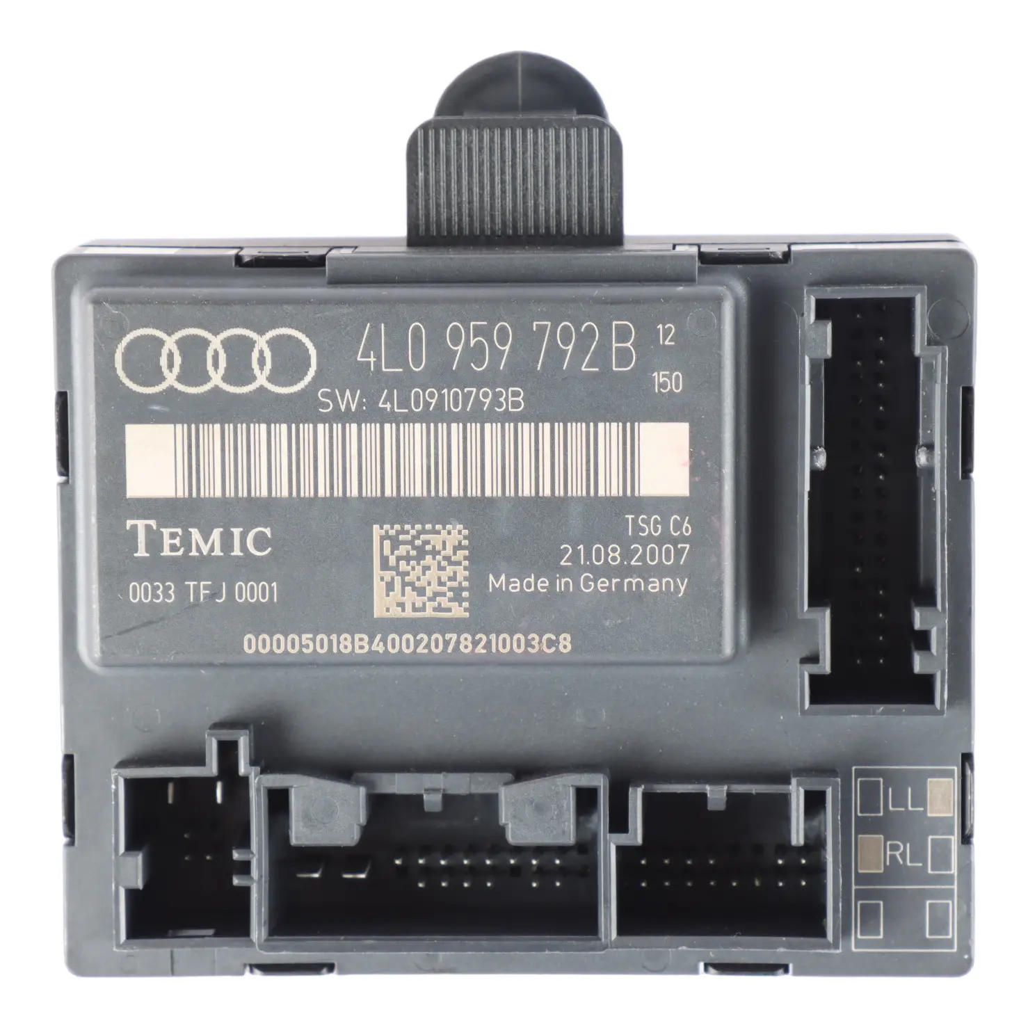 Audi Q7 4L Módulo de Unidad de Control de Puerta ECU Lado Pasajero 4L0959792B