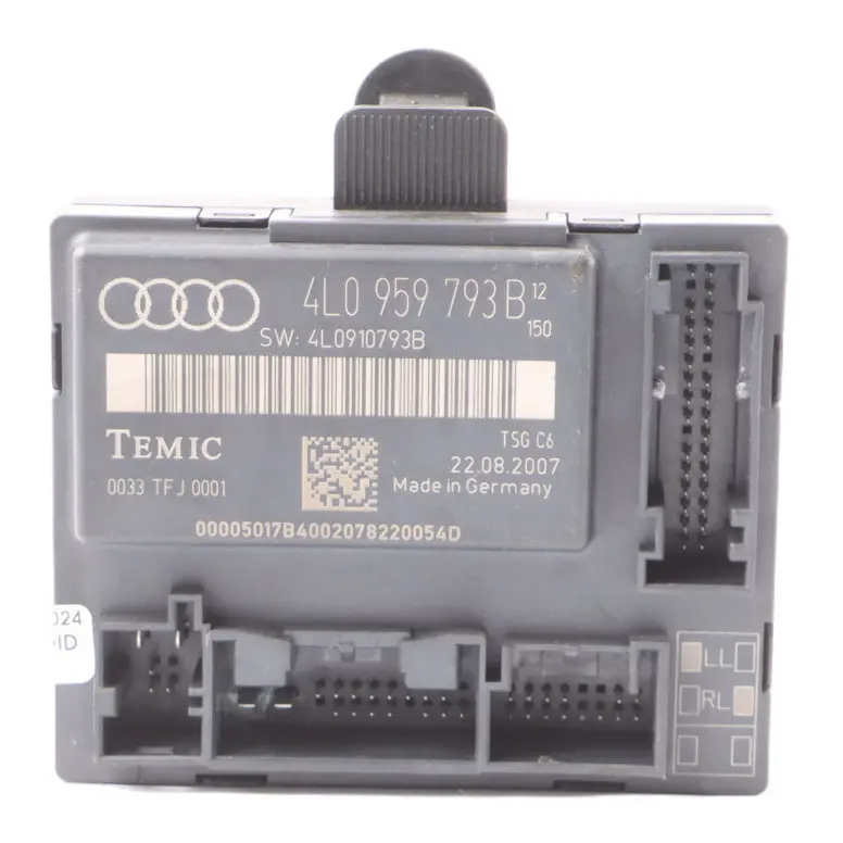 Audi Q7 4L Módulo Puerta Delantera Conductor Derecha Unidad Control 4L0959793B