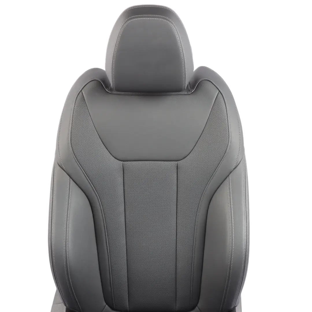 BMW X3 G01 Front Right O/S M Sport Seat Heated Black Leather Sensatec Perforated