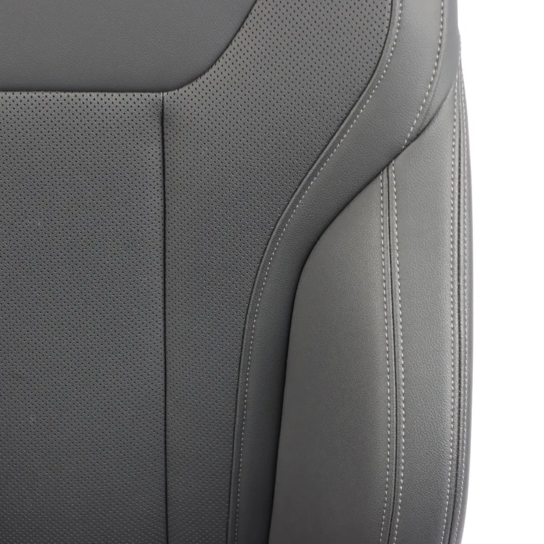 BMW X3 G01 Front Right O/S M Sport Seat Heated Black Leather Sensatec Perforated