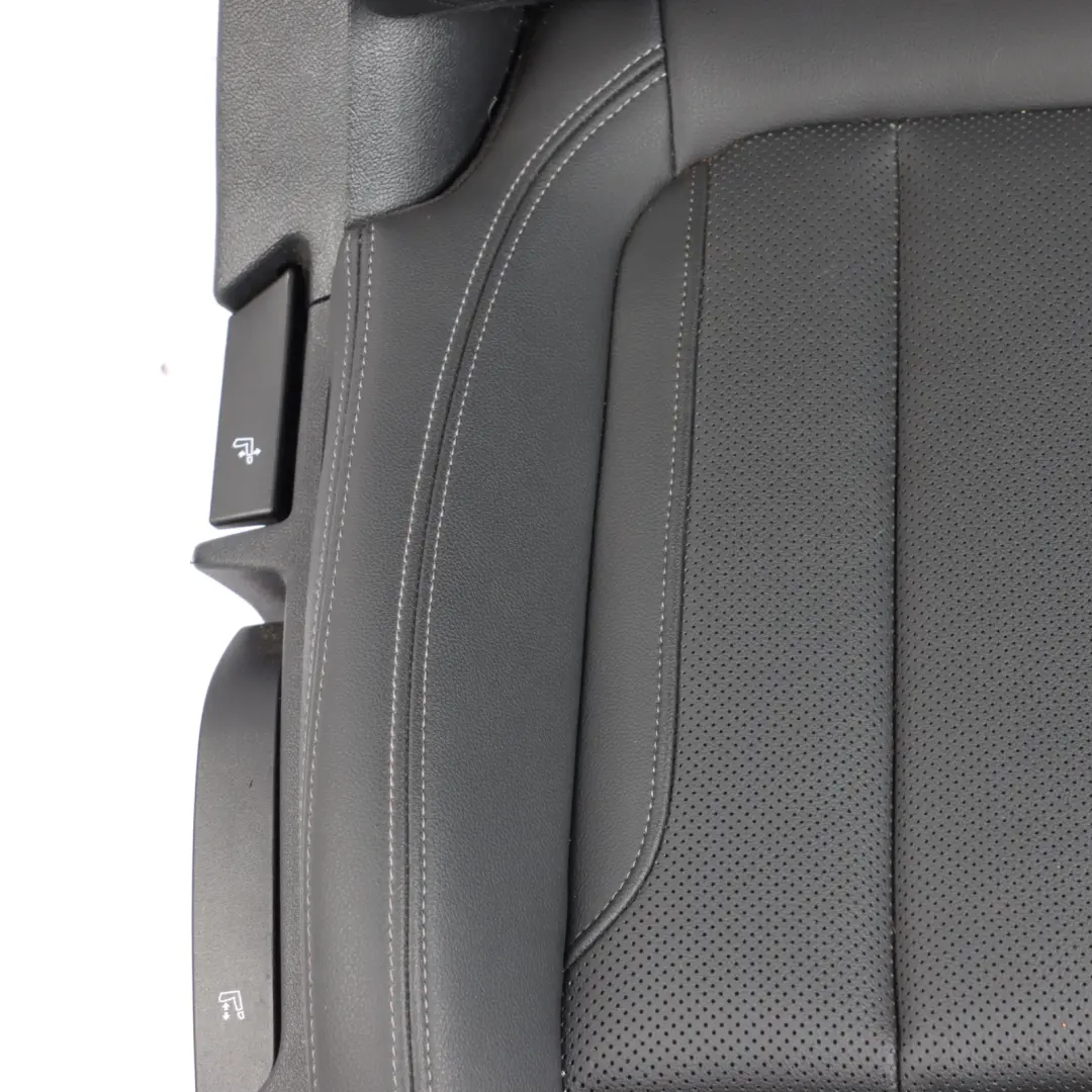 BMW X3 G01 Front Right O/S M Sport Seat Heated Black Leather Sensatec Perforated