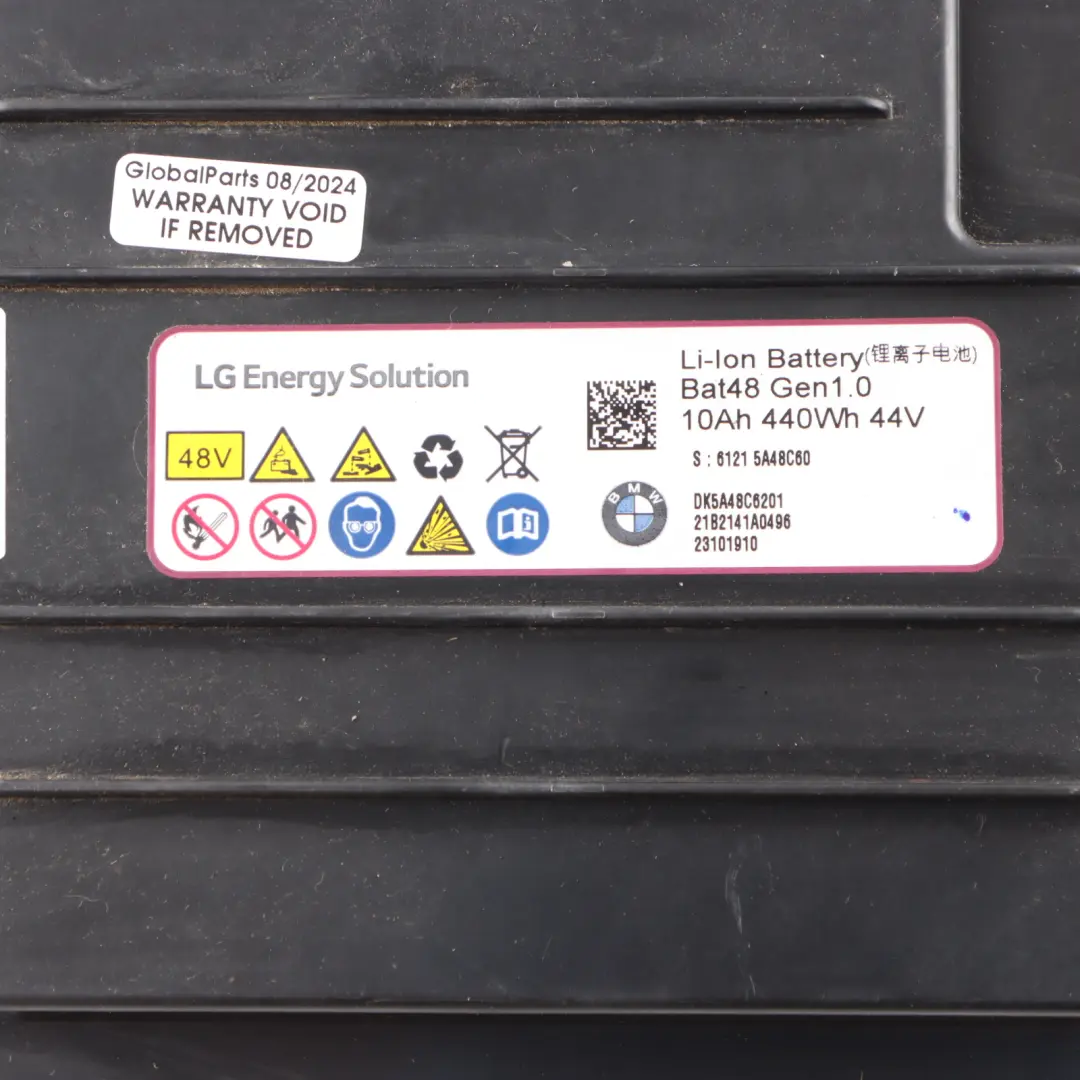 BMW G20 G21 G30 G31 X3 G01 X5 G05 Battery Li-lon 10Ah 48V 440Wh 5A48C60