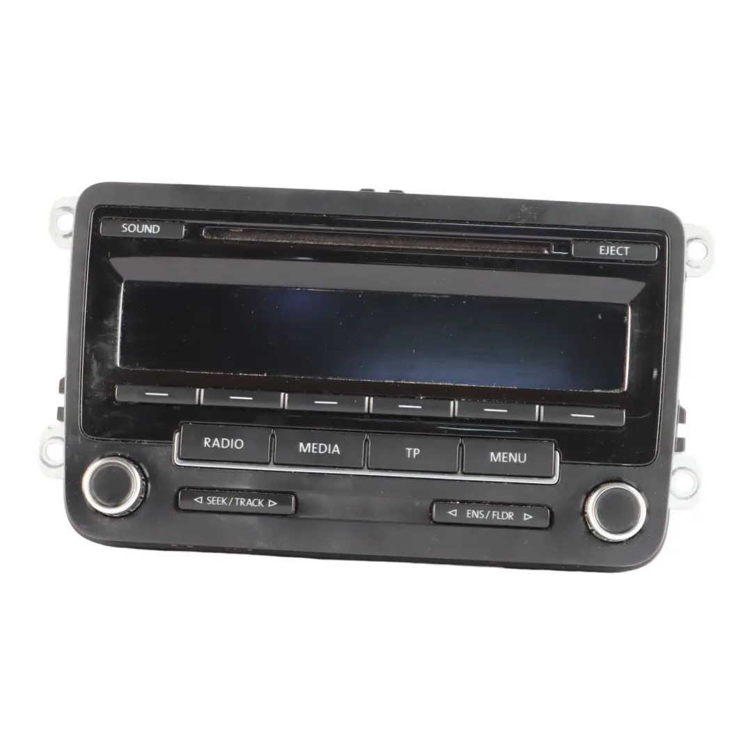 VW Sharan 7N Unidad principal radiocontrol Reproductor CD MP3 5M0035186L