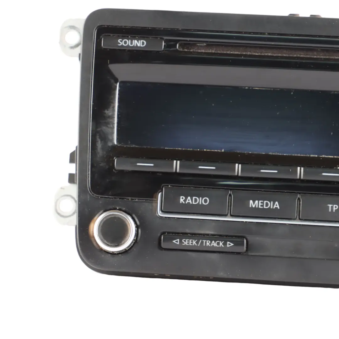 VW Sharan 7N Unidad principal radiocontrol Reproductor CD MP3 5M0035186L