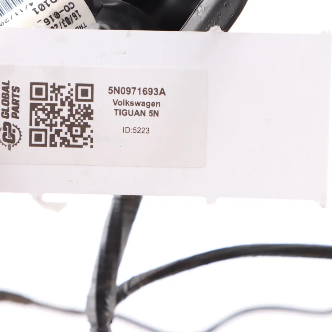 Volkswagen TIGUAN 5N Rear Door Left Right N/O/S Harness Cable Wiring 5N0971693A