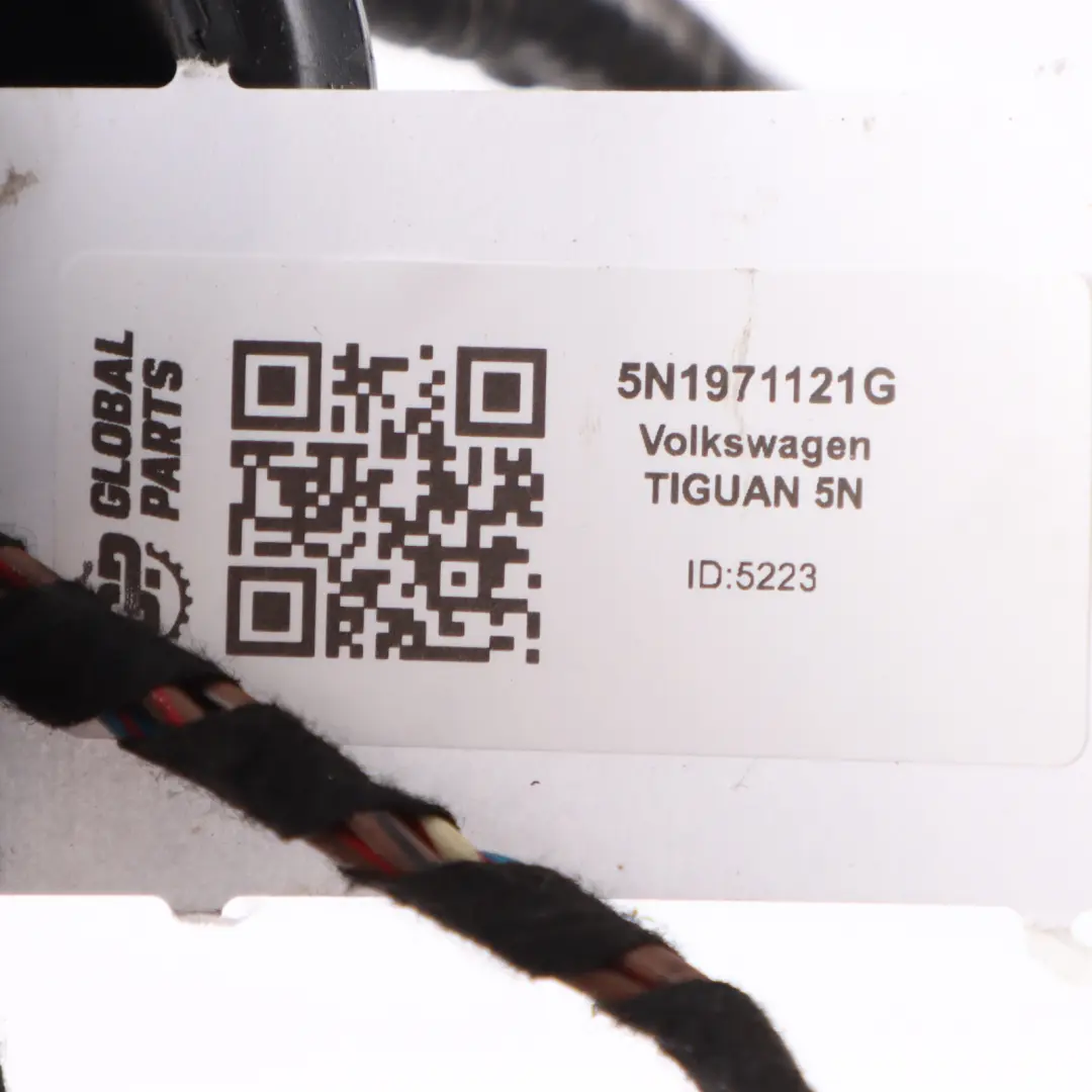 Volkswagen Tiguan 5N Door Wiring Front Passenger Side Cable Harness 5N1971121G