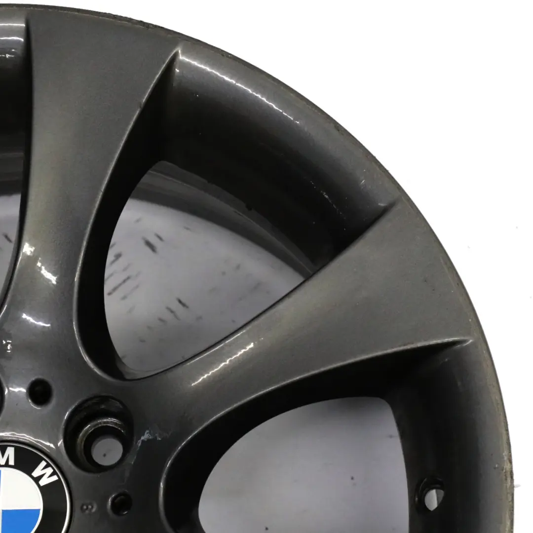 BMW E60 E61 Black Alloy Wheel Rim 18" 8J ET:20 Star Spoke 124 6760617