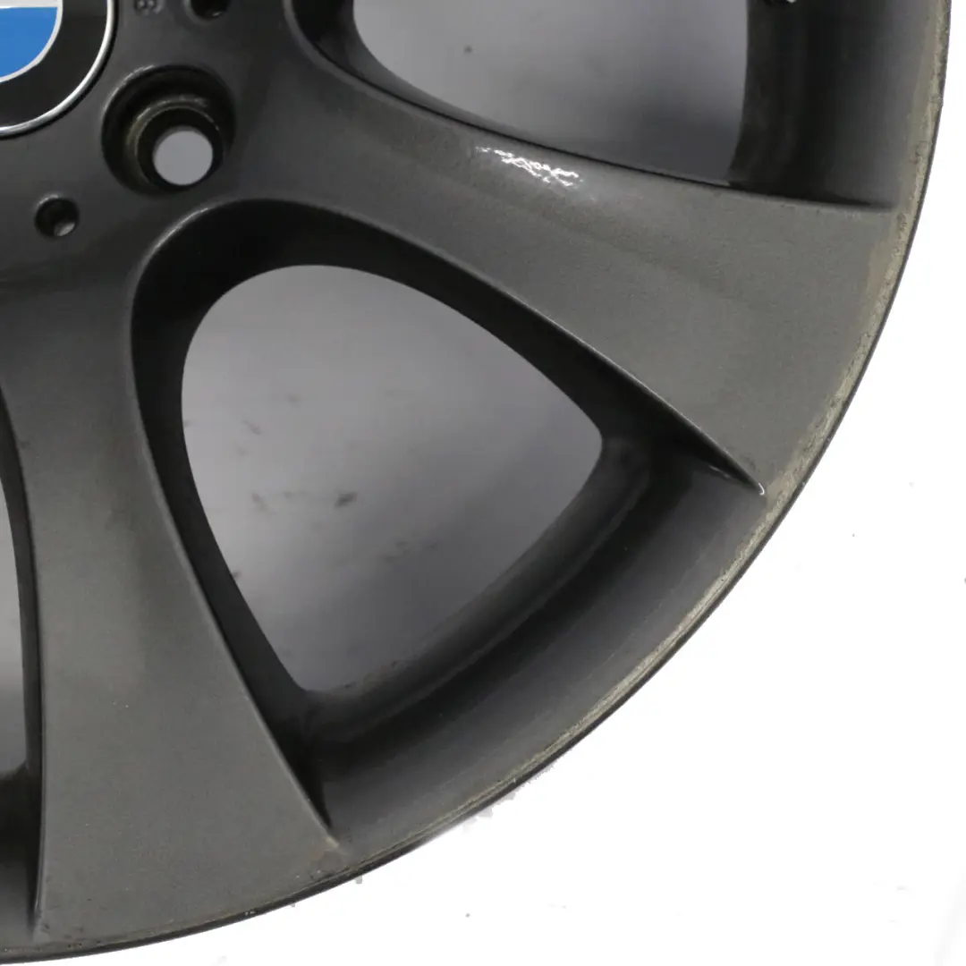 BMW E60 E61 Black Alloy Wheel Rim 18" 8J ET:20 Star Spoke 124 6760617