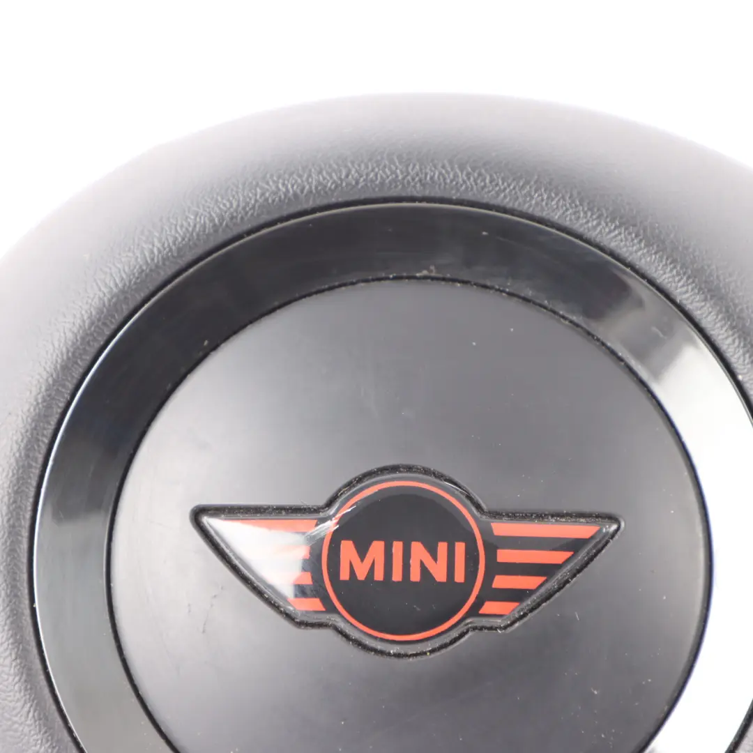 Mini Cooper R55 R56 LCI Steering Wheel Driver's Sports Air Module Black 6791373