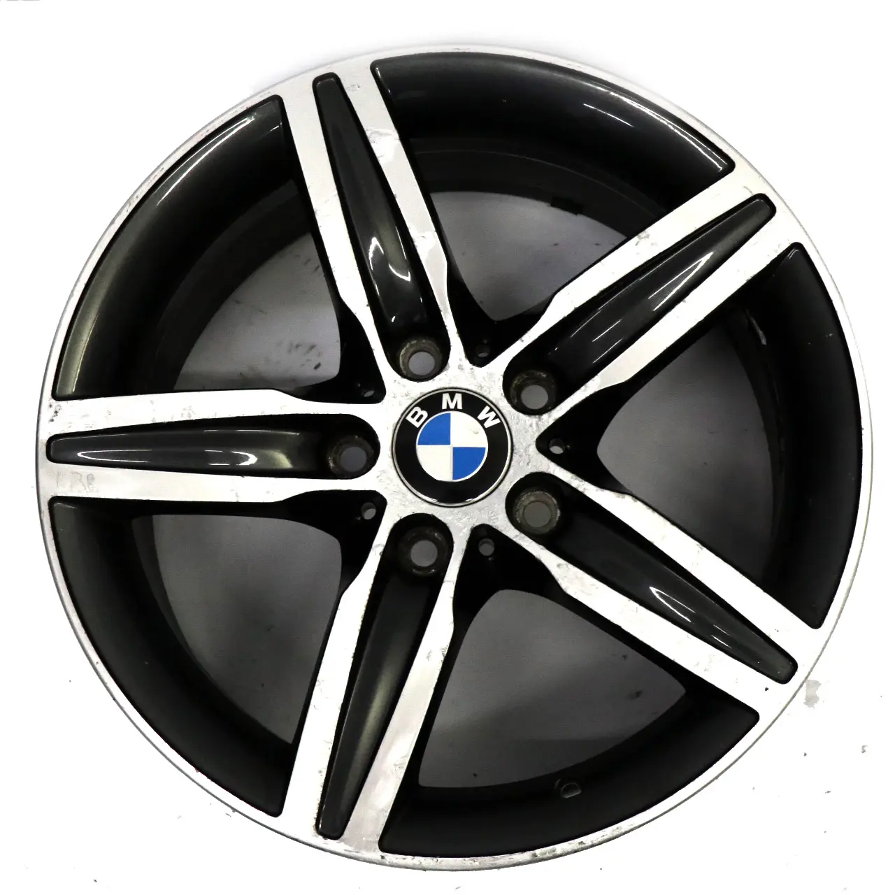 BMW F20 F21 F22 F23 Black Alloy Wheel Rim 17" Star Spoke 379 ET:43 7,5J 6850151