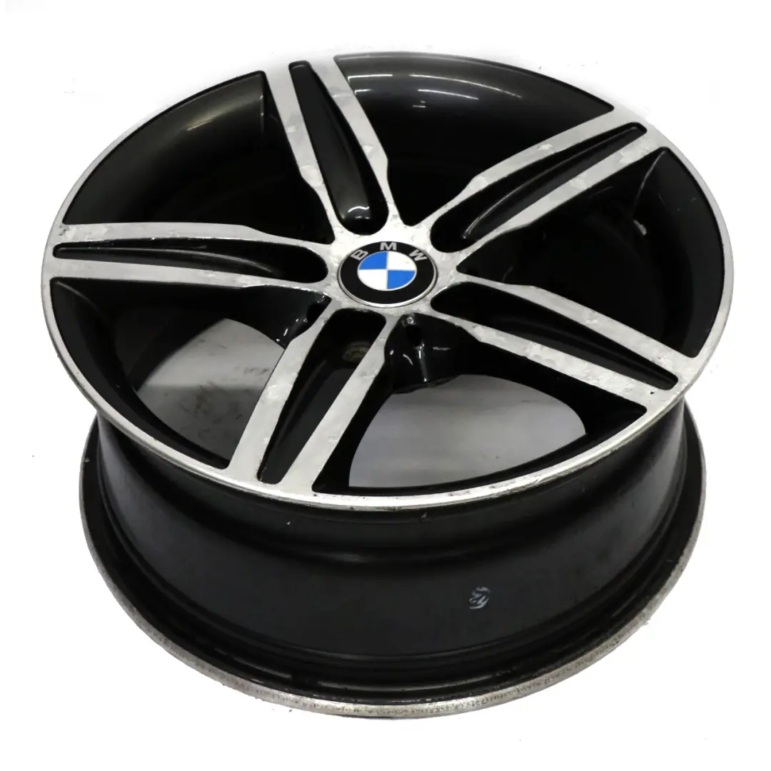 BMW F20 F21 F22 Llanta de Aleacion Negra 17" Star Spoke 379 ET:43 7,5J 6850151