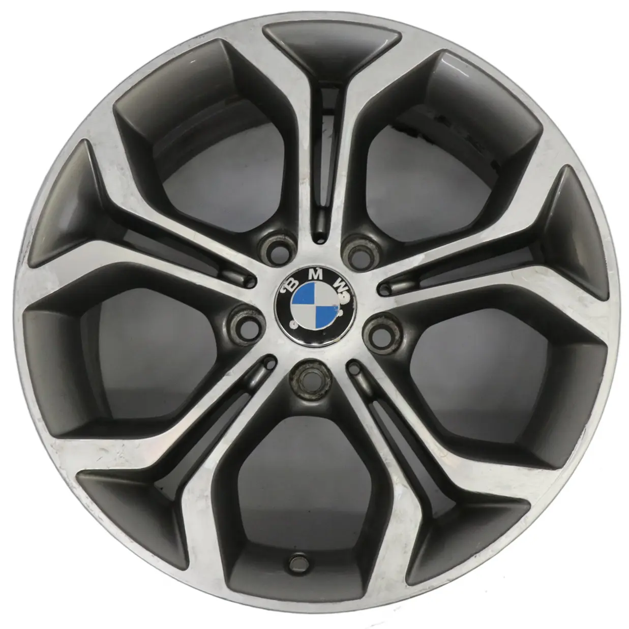 BMW X3 F25 X4 F26 Ferric Grey Felga Aluminiowa 18" Y Spoke 607 8J ET:43 