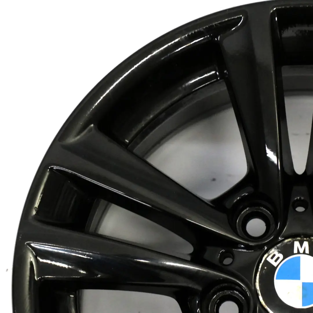 BMW F30 F31 LCI Schwarz Leichtmetallfelge 16" V-Speiche 656 7,5J ET:37 6866304