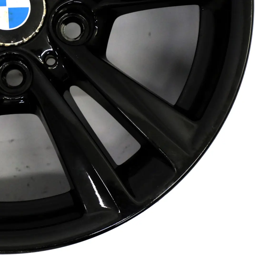 BMW F30 F31 LCI Schwarz Leichtmetallfelge 16" V-Speiche 656 7,5J ET:37 6866304