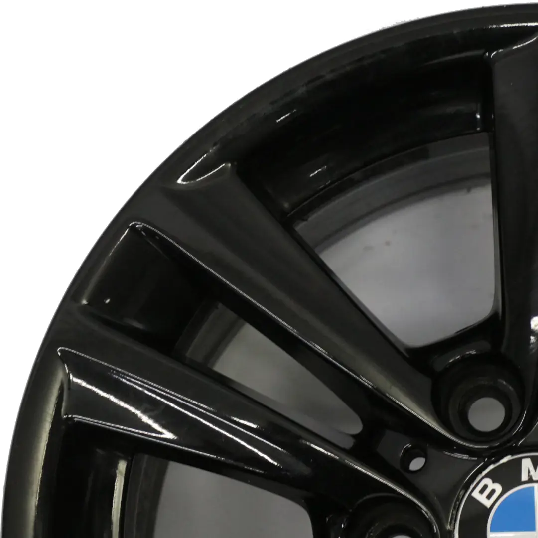 BMW F30 F31 LCI Black Alloy Wheel Rim 16" V Spoke 656 7,5J ET:37 6866304