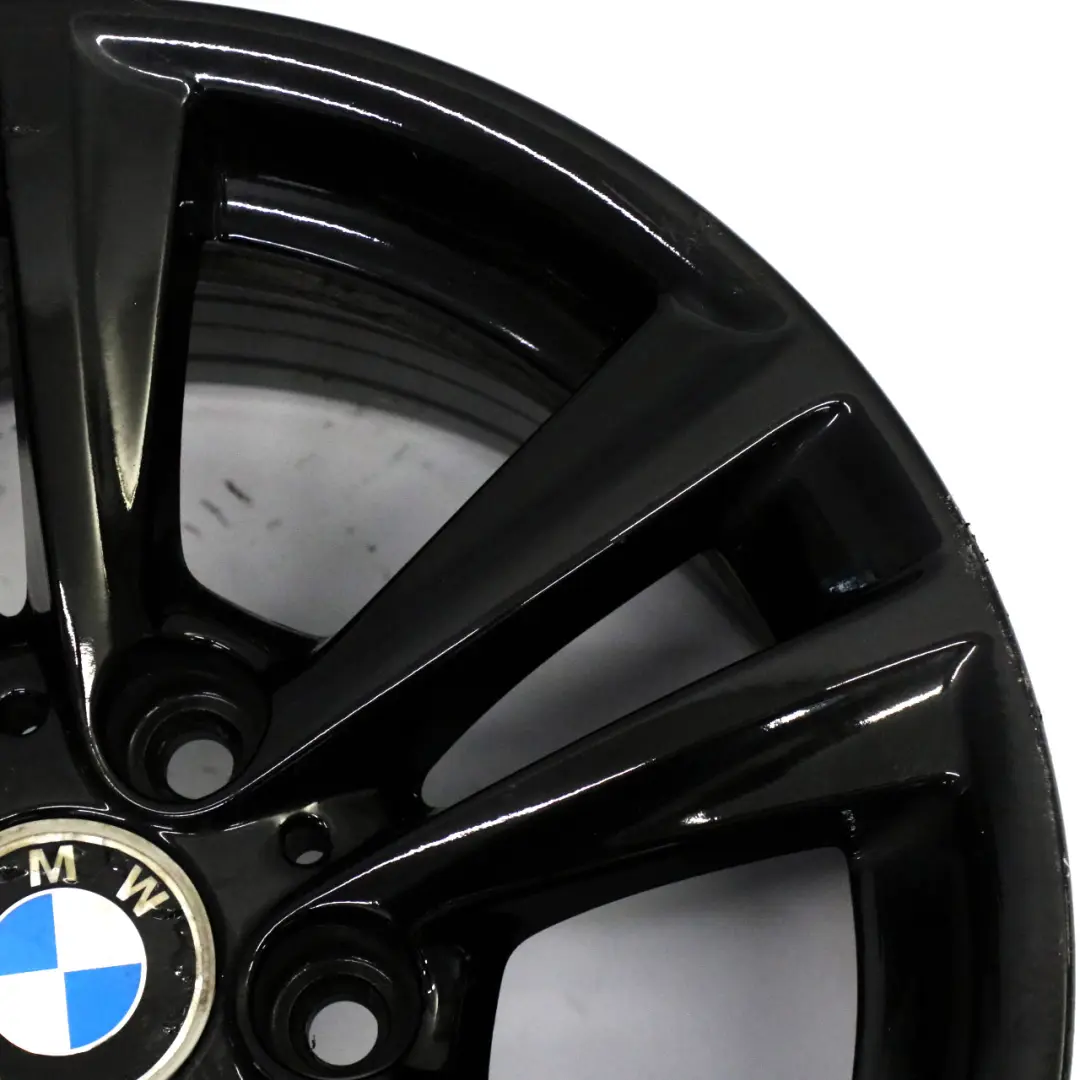 BMW F30 F31 LCI Black Alloy Wheel Rim 16" V Spoke 656 7,5J ET:37 6866304