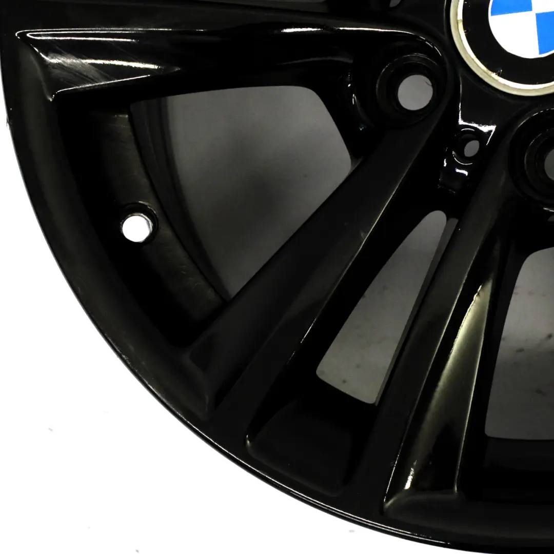 BMW F30 F31 LCI Black Alloy Wheel Rim 16" V Spoke 656 7,5J ET:37 6866304