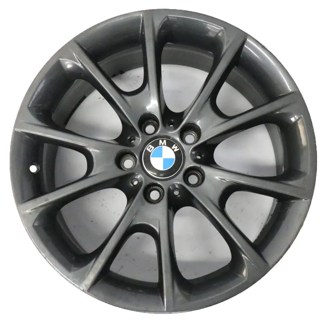 BMW F30 F32 LCI Orbitgrey Alloy Wheel 18" 8.5J ET:47 V-Spoke Styling 398 6874821