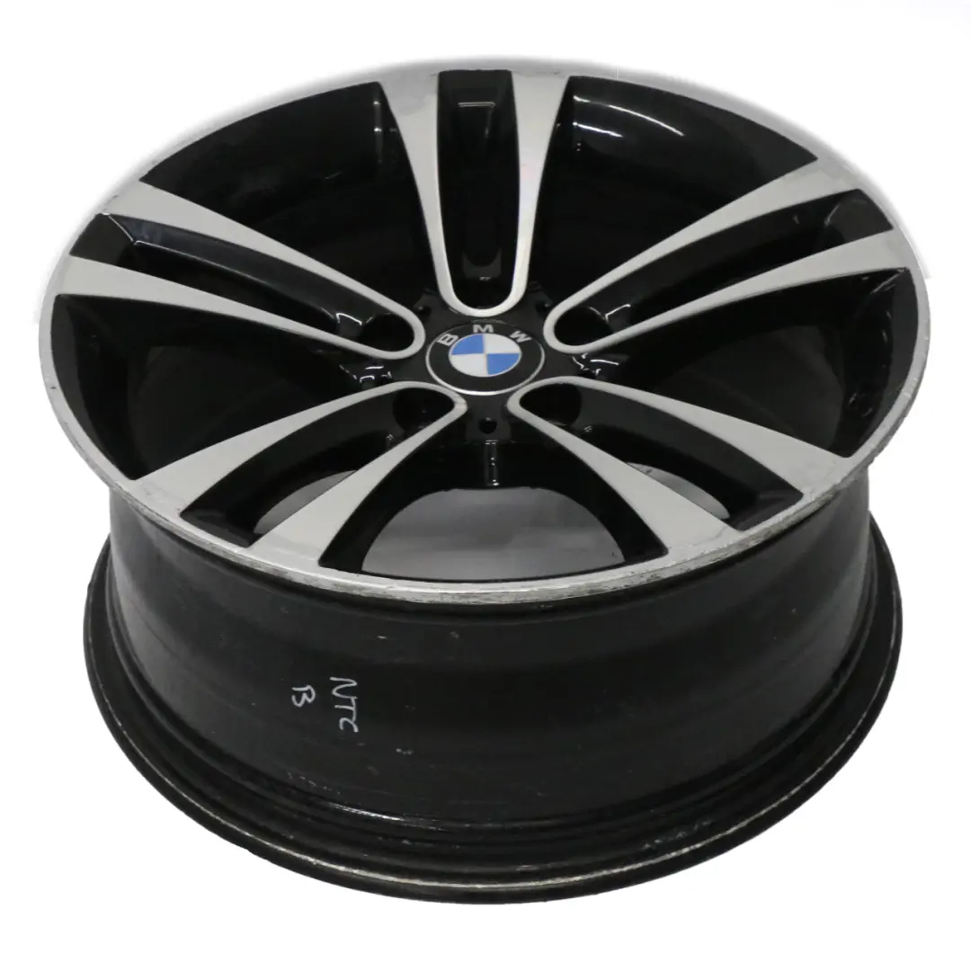 BMW F30 F31 F32 Black Wheel Alloy Rim Double Spoke 397 18" 8J ET:34 6882588