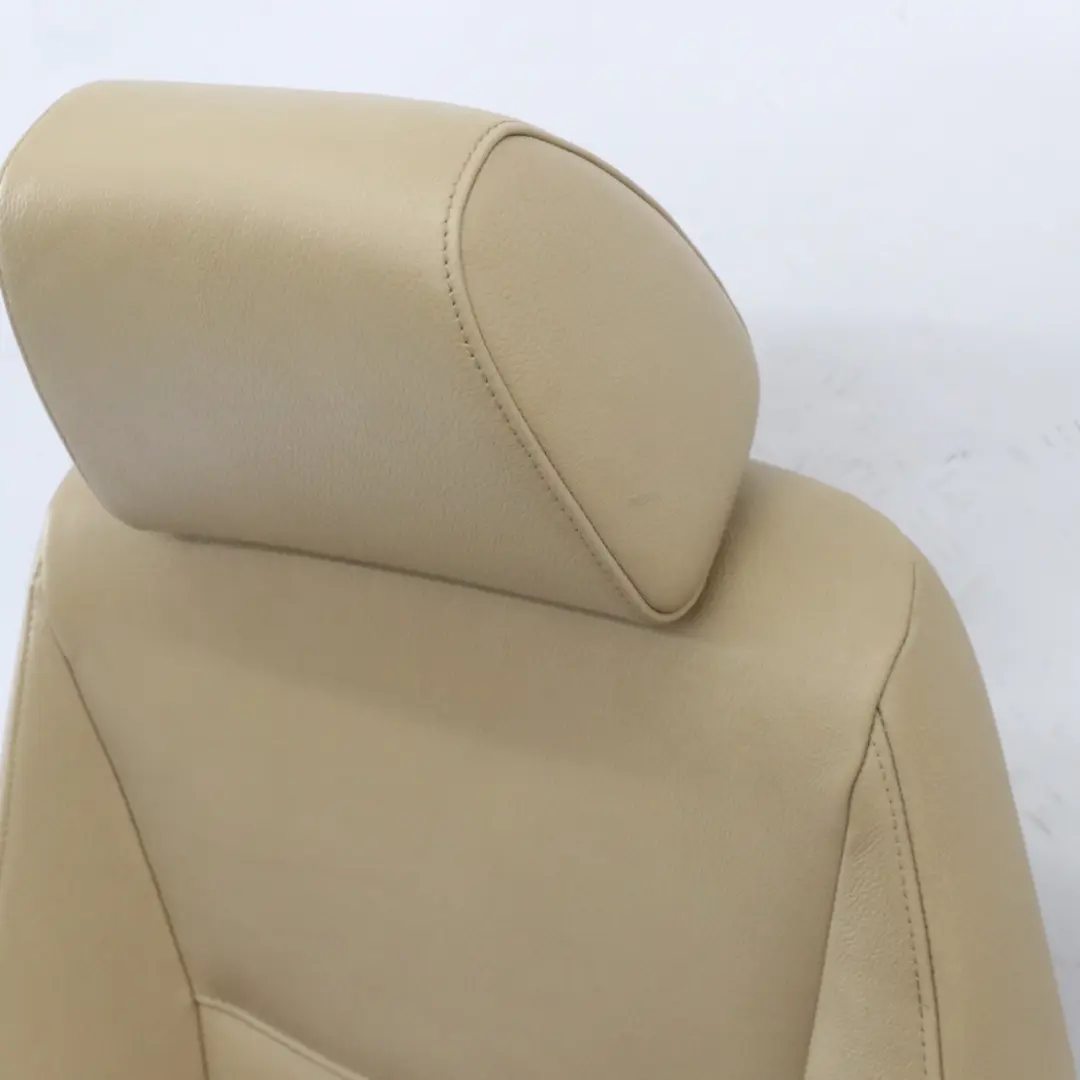 Asiento Delantero BMW E90 E91 Calefactable Cuero Beige Dakota Interior Izquierdo