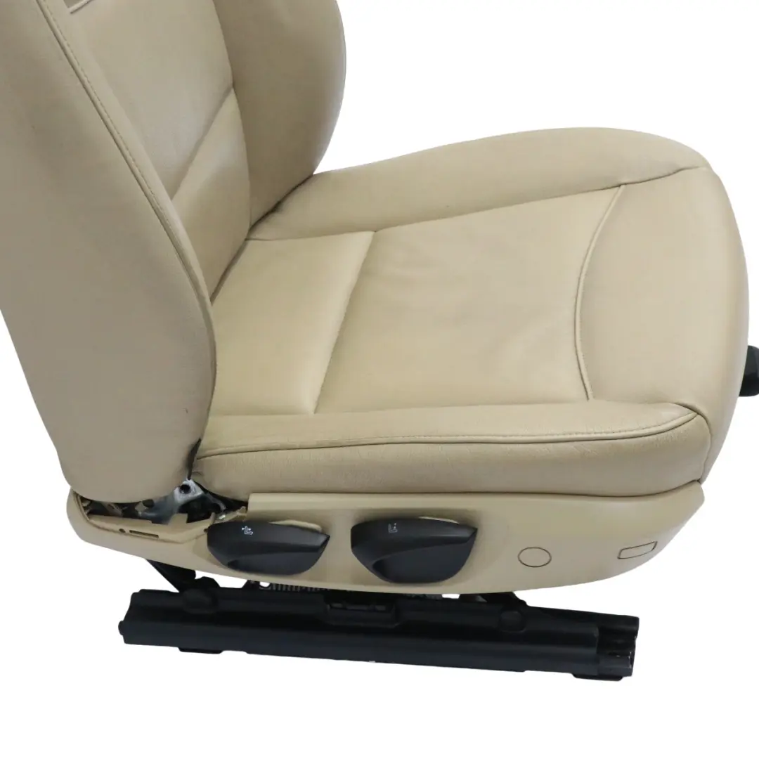 Asiento BMW E90 E91 Cuero Interior Calefactable Delantero Derecho Beige Dakota