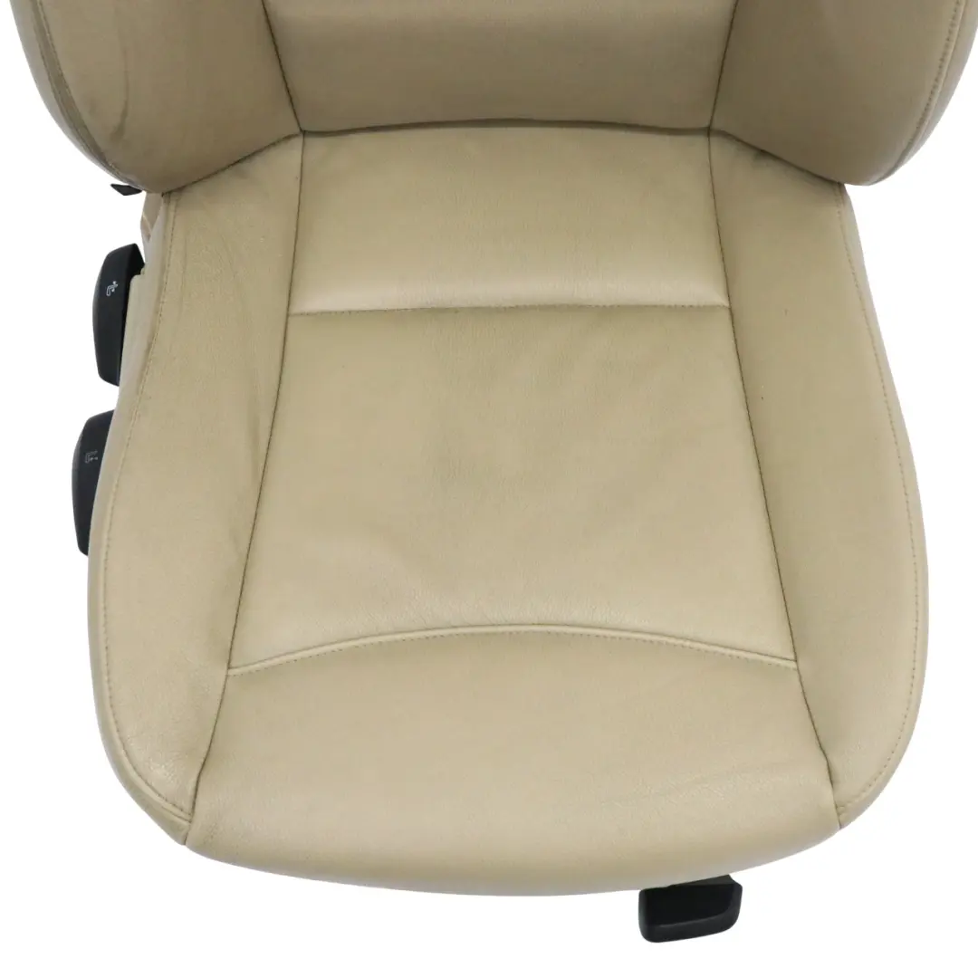 Asiento BMW E90 E91 Cuero Interior Calefactable Delantero Derecho Beige Dakota