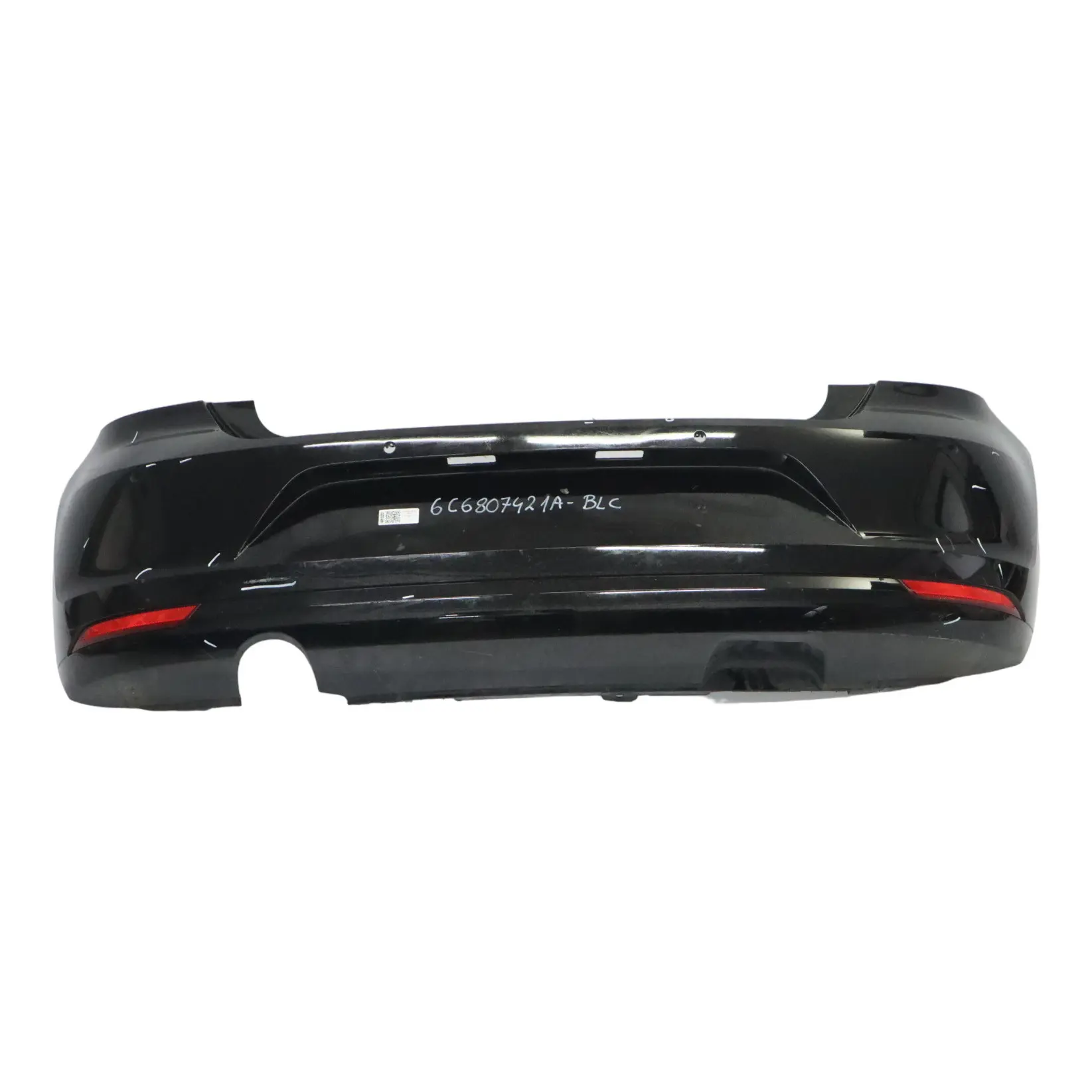 Volkswagen VW Polo 6R Bumper Rear Trim Panel Cover Black - 041