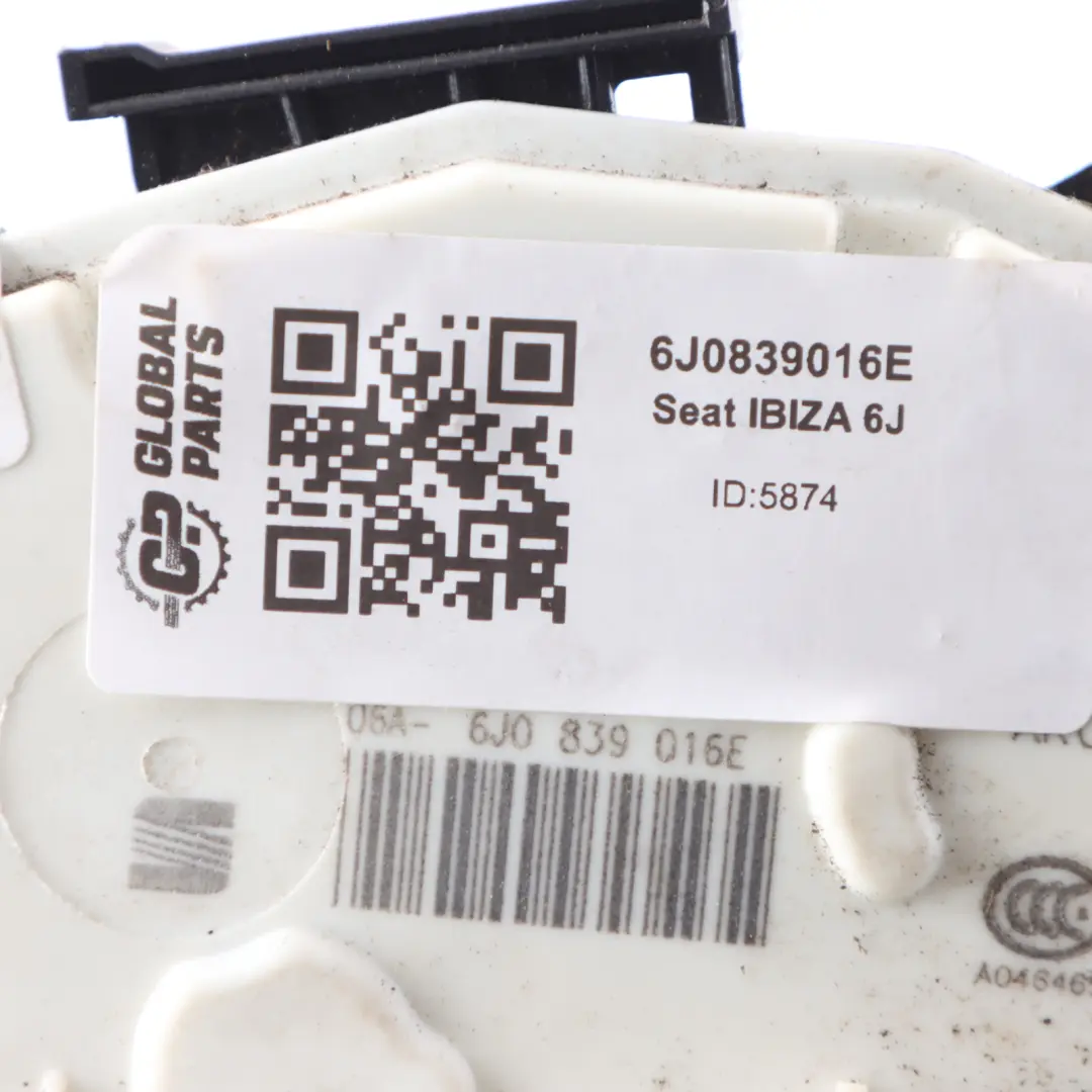 Seat Ibiza 6J Rear Right O/S Door Lock Latch Mechanism Actuator 6J0839016E
