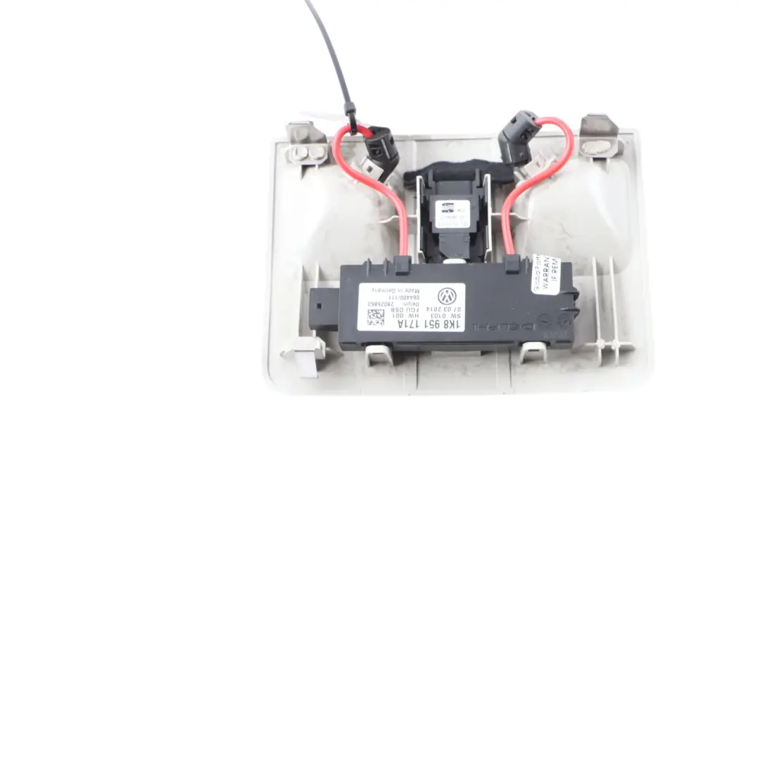 Seat Ibiza 6J Interior Roof Light Sensor Switch Grey 6J0877829A