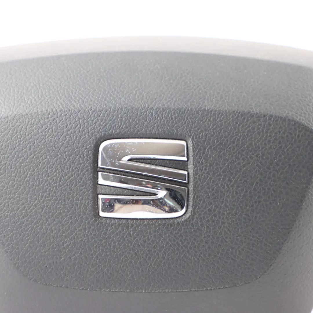 Seat Ibiza 6J Steering Wheel Air Module Driver's Side Black 6J0880201AJ