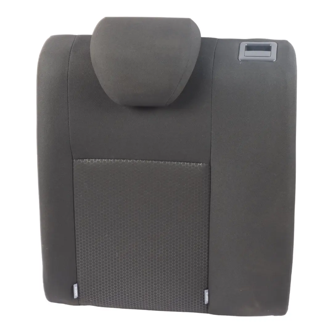 Seat Ibiza 6J Rear Seat Backrest Left N/S Interior Fabric Black 6J0885805C