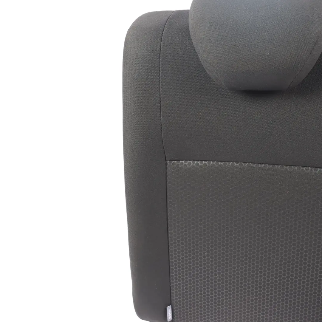 Seat Ibiza 6J Rear Seat Backrest Left N/S Interior Fabric Black 6J0885805C