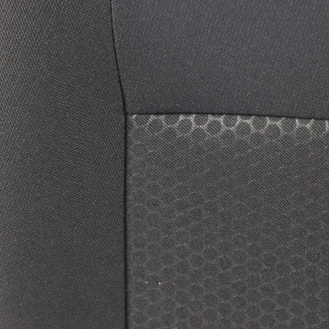 Seat Ibiza 6J Rear Seat Backrest Left N/S Interior Fabric Black 6J0885805C